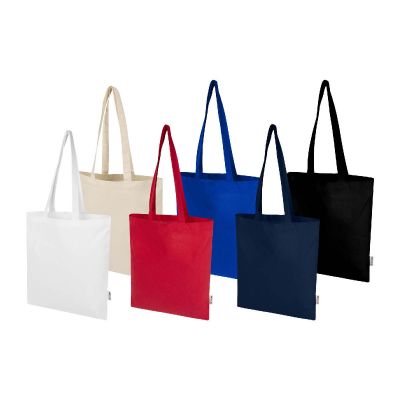 PERU BLEND - Tote bag in cotone riciclato certificato GRS da 180 g/m² - 7L
