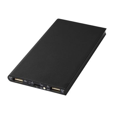 PLATE - Power bank in alluminio da 8000 mAh 