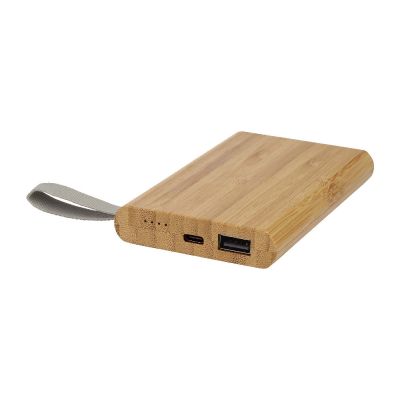 TULDA - Power bank da 5000 mAh in bambù