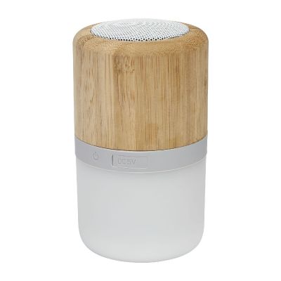 AUREA - Speaker Bluetooth® in bambù con luce