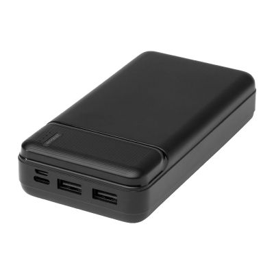 LOOP POWERBANK 20.000 MAH - Power bank in plastica riciclata da 20.000 mAh Loop