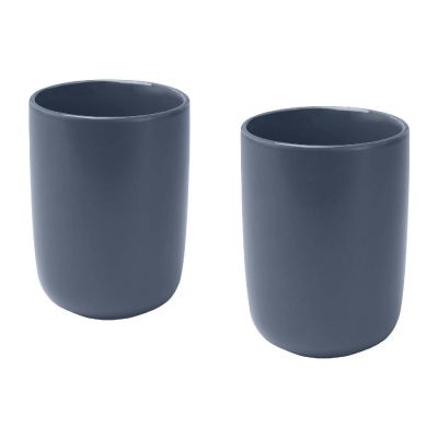 MALE - Set di 2 bicchieri in ceramica con finitura opaca da 350 ml