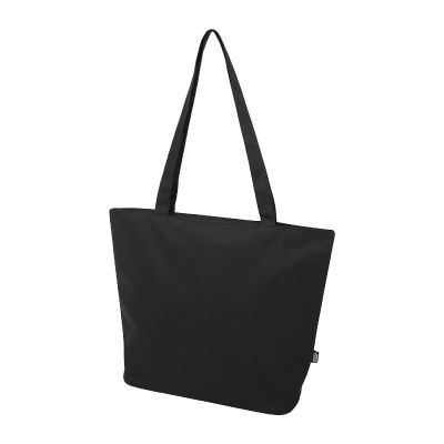 PANAMA - Tote bag in materiale riciclato certificato GRS con cerniera 20l
