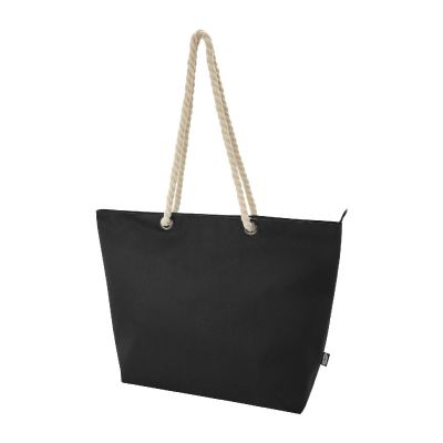 PANAMA - Tote bag termica da spiaggia in materiale riciclato certificato GRS con manici in corda - 23L