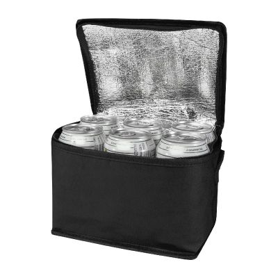SPECTRUM - Borsa termica con capacità per 6 lattine in tessuto non tessuto riciclato certificato GRS - 4L