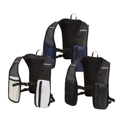 NOMAD - Gilet per la corsa in materiale riciclato certificato GRS con zainetto per l'idratazione da 5 litri