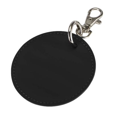 RESI PLUS - Portachiavi con charm a forma rotonda in materiale riciclato certificato GRS 