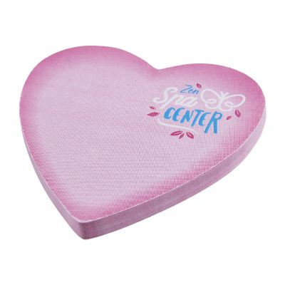 FOGLIETTI ADESIVI - Foglietti adesivi in carta riciclata a forma di cuore Sticky-Mate®