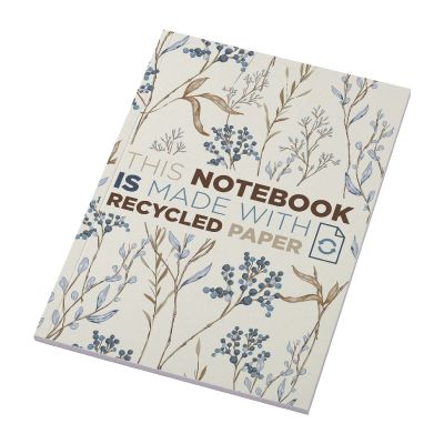 NOVELLA AUSTEN - Blocco note formato A5 con copertina morbida riciclata e 50 fogli