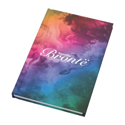 DOVI - Blocco note formato A5 con copertina rigida opaca e 100 fogli Novella Brontë