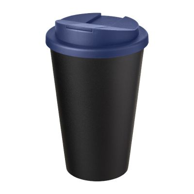 AMERICANO® - Tazza Eco da 350 ml in materiale riciclato e con coperchio ermetico