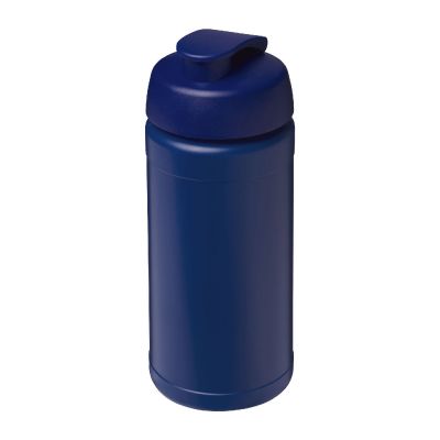BASELINE - Borraccia sportiva in materiale riciclato con coperchio a scatto da 500 ml 