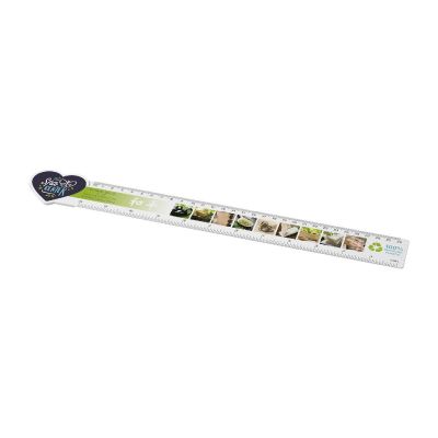 TAIT - Righello da 30 cm in plastica riciclata a forma di cuore