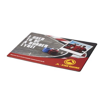ECOTYRE MOUSEPAD - Tappetino per mouse Brite-Mat® con materiale a base di pneumatici