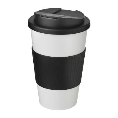 AMERICANO GRIPSEAL 350 - Tazza termica Americano® da 350 ml con impugnatura e coperchio ermetico