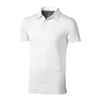 MARKHAM - Polo in tessuto elasticizzato a manica corta da uomo