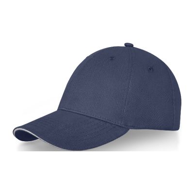 DARTON - Cappellino a 6 pannelli con visiera a sandwich