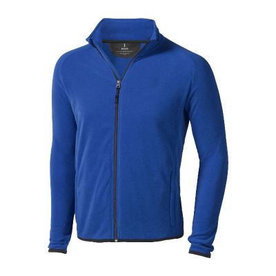 BROSSARD - Giacca in microfleece con zip intera da uomo