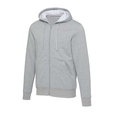 NATRON - Felpa con cappuccio e zip intera in sherpa