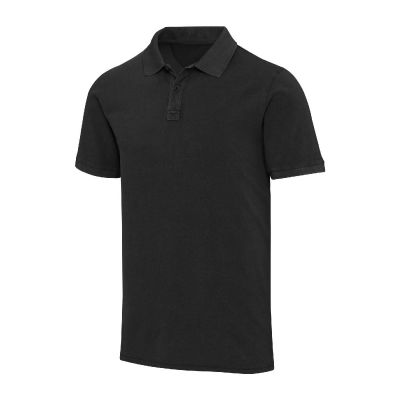 CALGARY - Polo da uomo in tessuto lavato da 200 g/m²