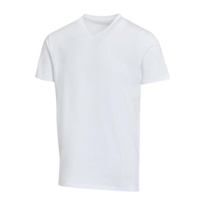 BALFOUR - T-shirt a maniche corte unisex con scollo a V in cotone biologico certificato OCS da 200 g/m²