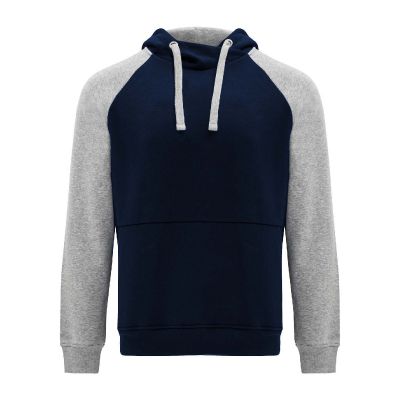 BADET - Felpa con cappuccio unisex bicolore