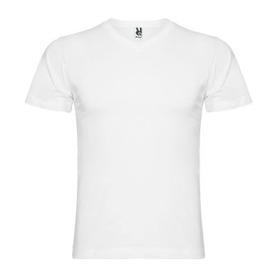 SAMOYEDO - T-shirt a maniche corte con scollo a V da uomo 