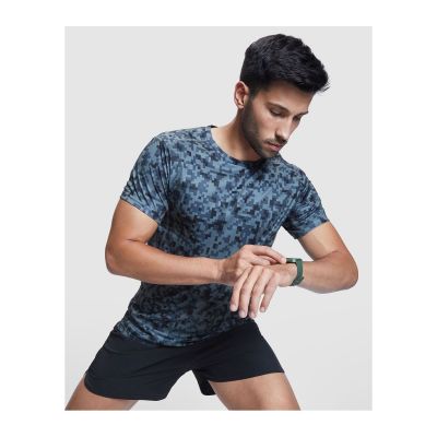 MOON - T-shirt tecnica stampata a manica corta