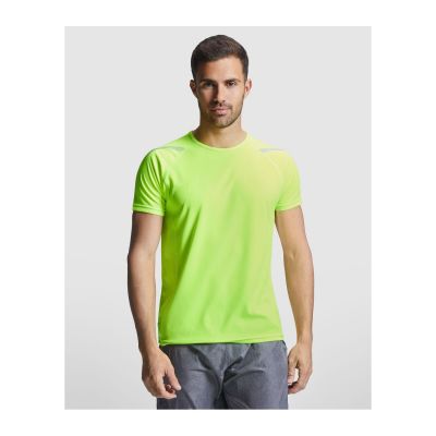 UNIVERSE - T-shirt tecnica manica corta raglan con doppio tessuto