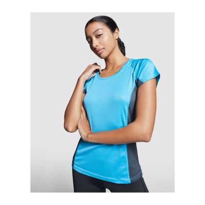 AOSTA - T shirt tecnica con due tessuti in poliestere