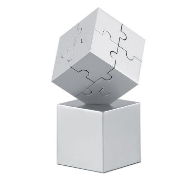 KUBZLE - Puzzle 3D 8 pezzi magnetico