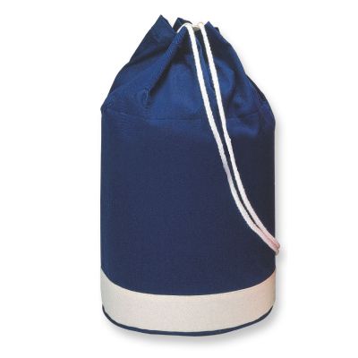 YATCH - Sacca navy bicolore. in cotone