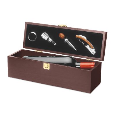COSTIERES - Set vino in legno