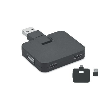 SQUARE-C - Hub usb a 4 porte