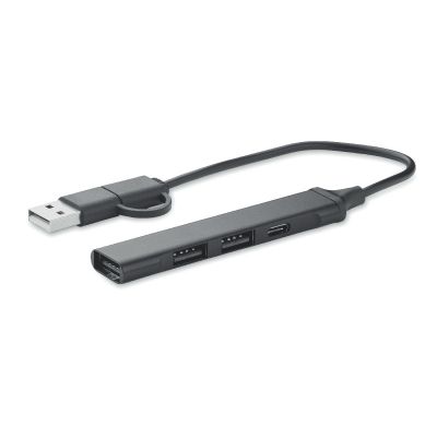 CURRENT - Hub usb a 4 porte 19 cm