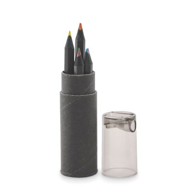 NEGRO - Set 6 matite colorate nere