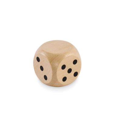 DADIN - Dadi di legno schima ø 3 cm