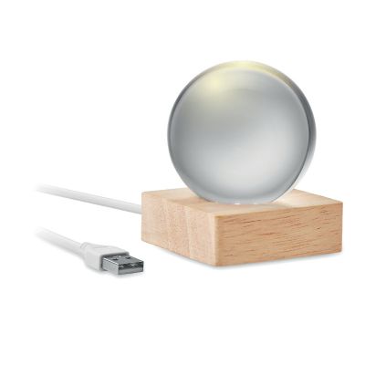 LIGHT - Palla di vetro a led