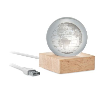 GLOBE LIGHT - Palla di vetro a globo led