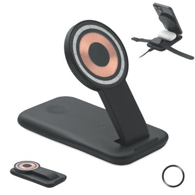 PENDOLESS - Caricatore wireless 3 in 1 da 1