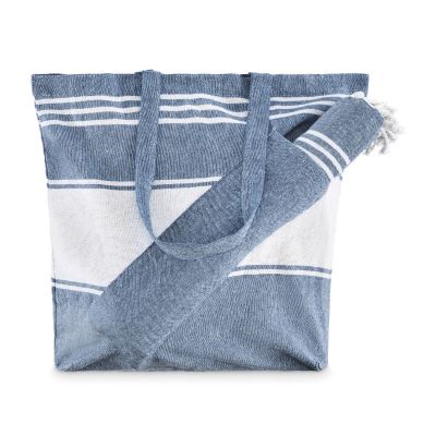 HUMMUM - Borsa da spiaggia con telo