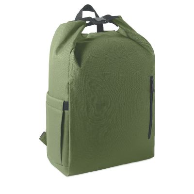 UNITON - Zaino per laptop 15'' rolltop