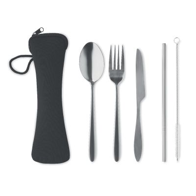 5 SERVICE - Set posate in acciaio inox