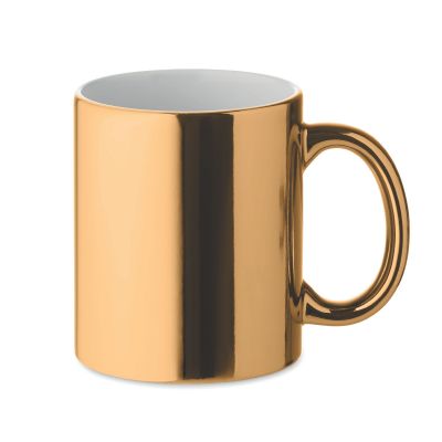 HOLLY - Tazza in ceramica metallica