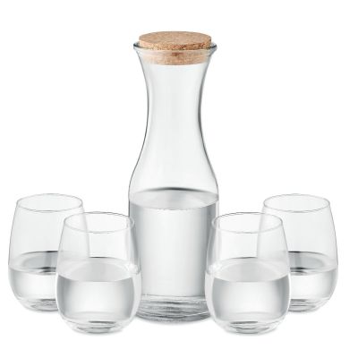 PICCADILLY - Set bicchieri e caraffa in vetro