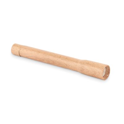 TELES - Torcia in legno con luce cob
