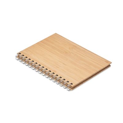 BRAM - Notebook a5 in bamboo rilegato