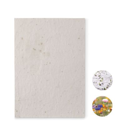 ASIDE - Foglio a5 in carta con semi