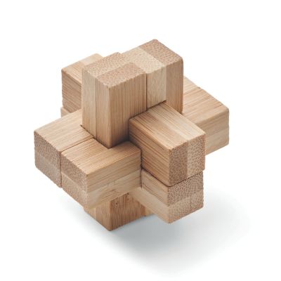 SQUARENATS - Puzzle rompicapo in bambù