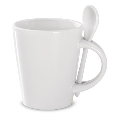 SUBLIMKONIK - Tazza e cucchiaino in porcella